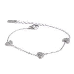 Load image into Gallery viewer, Céline Heart Necklace & Bracelet Set