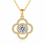 Load image into Gallery viewer, Belle Clover Necklace