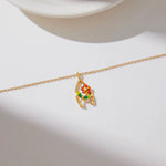 Load image into Gallery viewer, Anya Wishbone Necklace