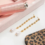 Load image into Gallery viewer, Eliza Pearl Drop Earrings