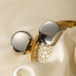 Load image into Gallery viewer, Nieve Dome Earrings