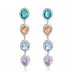 Load image into Gallery viewer, Karly Multi-Gem Earrings
