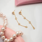 Load image into Gallery viewer, Celine Heart Drop Earrings