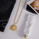 Load image into Gallery viewer, Mira Floral Pendant Necklace