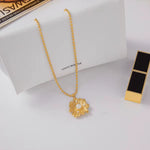 Load image into Gallery viewer, Mira Floral Pendant Necklace