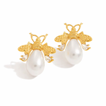 Load image into Gallery viewer, Esma Bée Pearl Stud Earrings