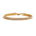 Load image into Gallery viewer, Juliet Crystal Chain Bracelet