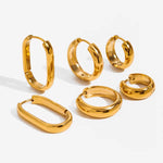 Load image into Gallery viewer, Serena Classic Hoop Earrings
