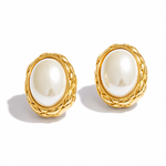 Load image into Gallery viewer, Sofia Pearl Stud Earrings