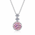 Load image into Gallery viewer, Zuri Halo Pendant Necklace
