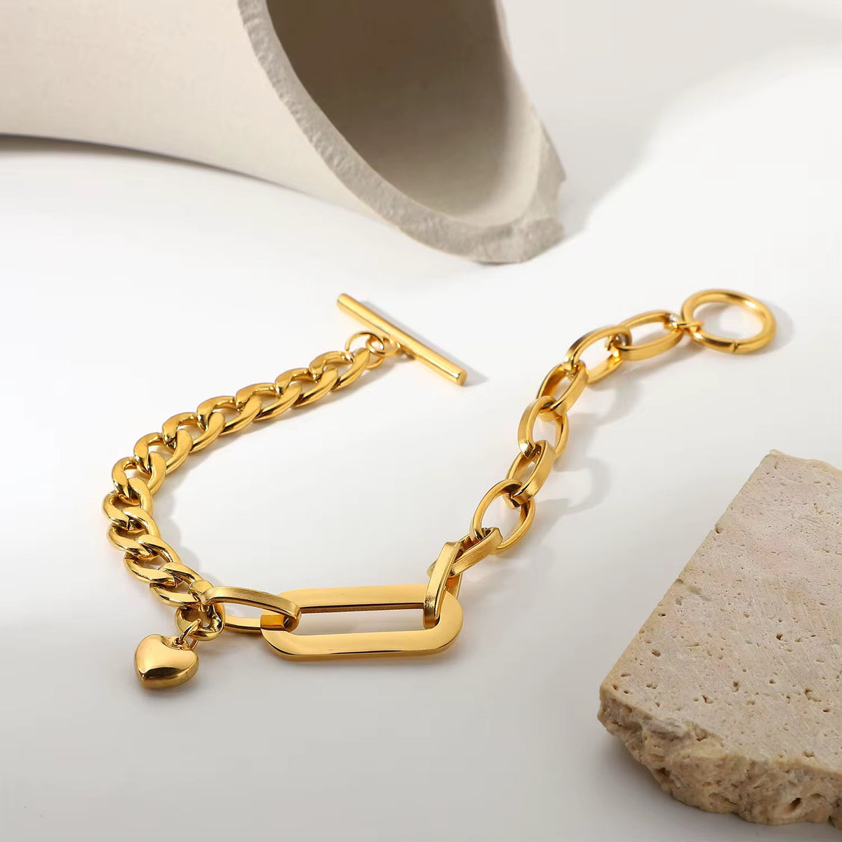 Margot heart bracelet