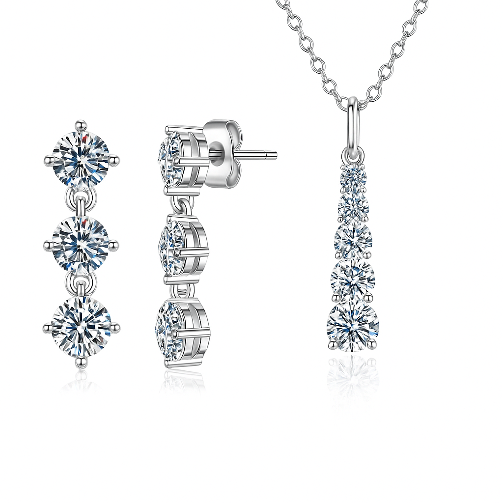 Elaine Moissanite Set
