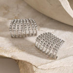 Load image into Gallery viewer, Sera Pavé Cuff Earrings
