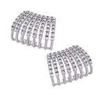 Load image into Gallery viewer, Sera Pavé Cuff Earrings
