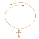 Load image into Gallery viewer, Liora Cross Necklace
