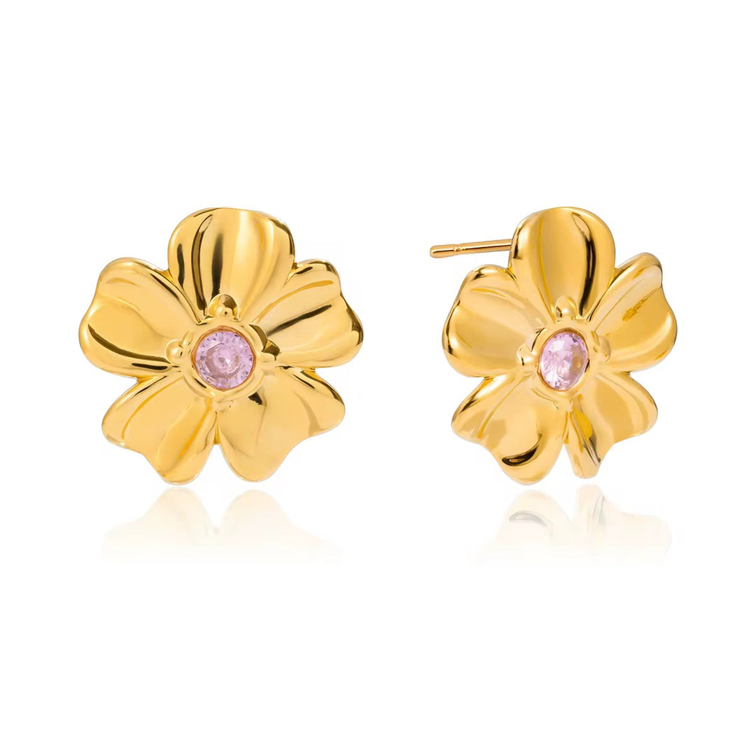 Beatrice Flower Studs