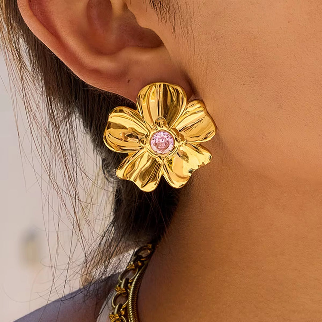 Beatrice Flower Studs
