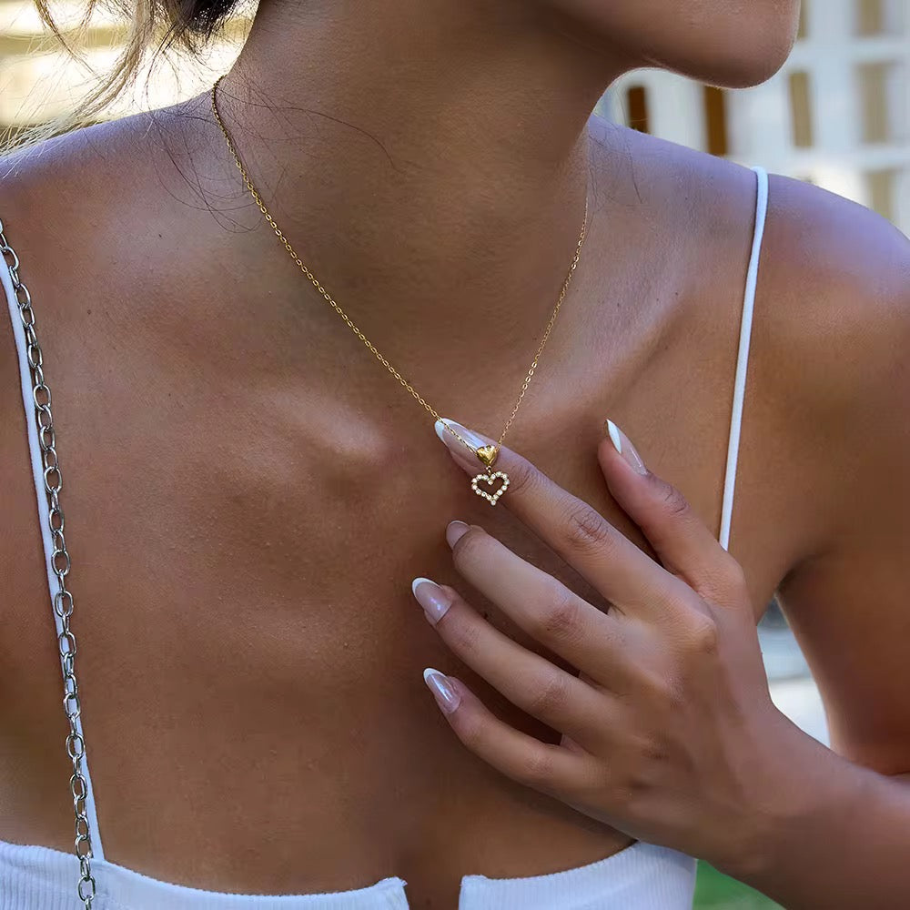 Selle heart necklace