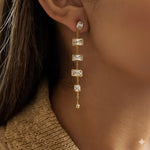 Load image into Gallery viewer, Clarisse Drop Earrings
