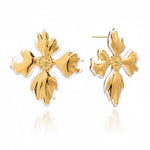 Load image into Gallery viewer, Elara Floral Studs
