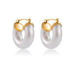 Load image into Gallery viewer, Zola Resin Hoop Earrings
