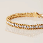 Load image into Gallery viewer, Juliet Crystal Chain Bracelet
