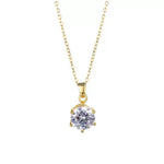 Load image into Gallery viewer, Sorelle Solitaire Crystal Necklace
