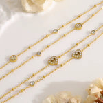 Load image into Gallery viewer, Aria Crystal Layered Bracelet
