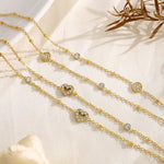 Load image into Gallery viewer, Aria Crystal Layered Bracelet
