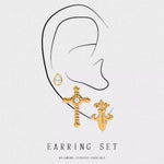 Load image into Gallery viewer, Arissa Crystal Stud Earring Set
