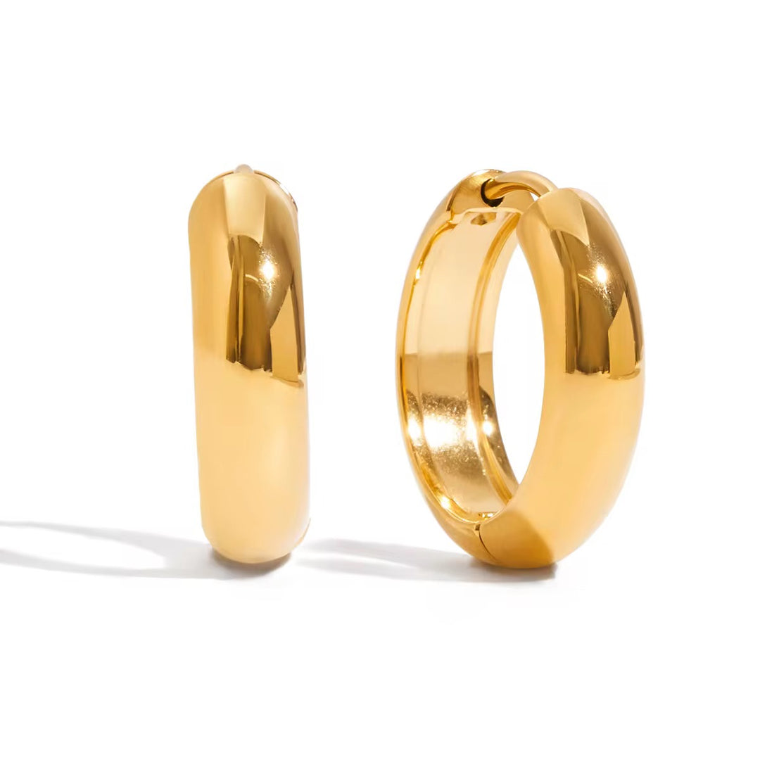 Serena Classic Hoop Earrings