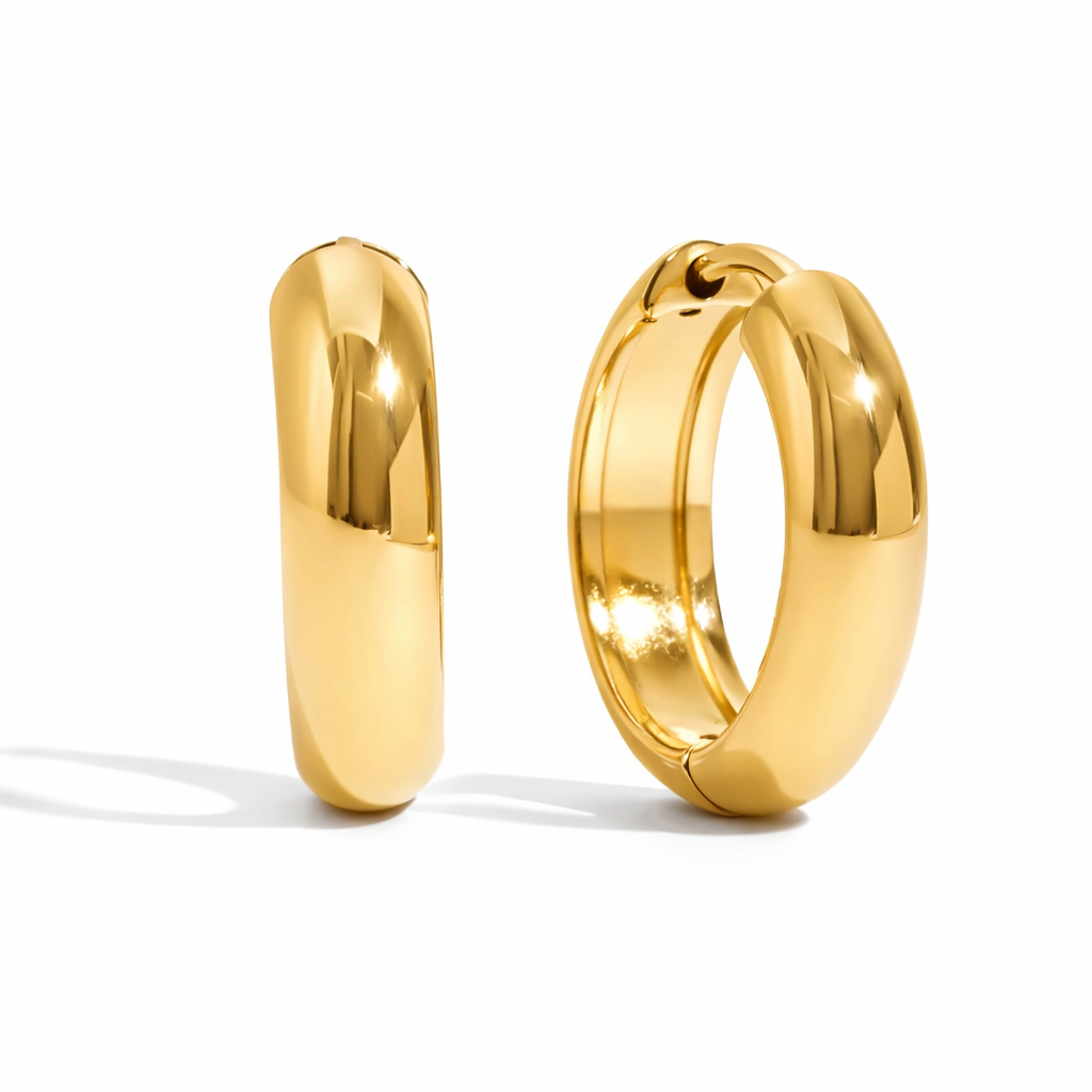 Serena Classic Hoop Earrings
