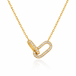 Load image into Gallery viewer, Ziv Crystal Link Necklace
