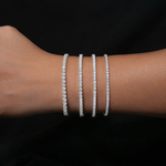 Load image into Gallery viewer, Nola Moissanite Tennis Bracelet – 3mm
