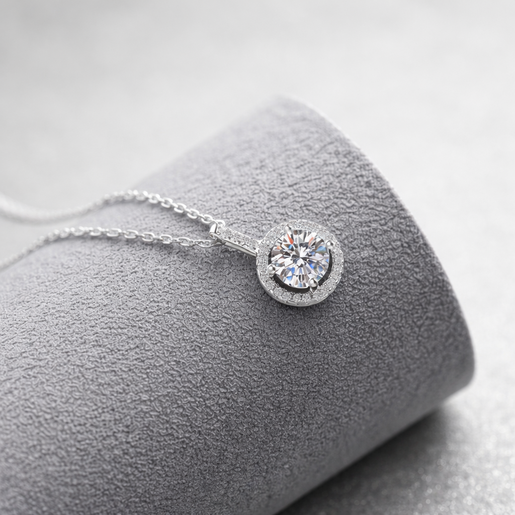 Luce Moissanite Necklace