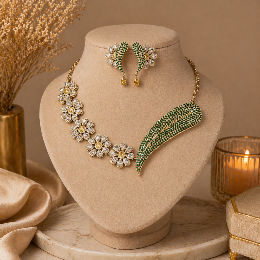Emerald Bloom Set