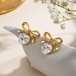 Load image into Gallery viewer, Bella Heart Earrings
