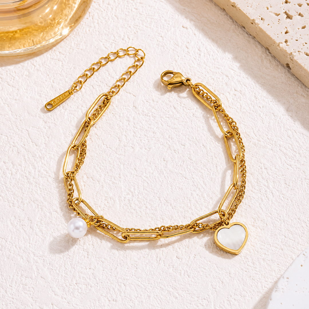 Anya Heart Bracelet
