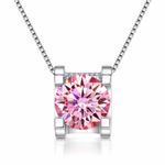 Load image into Gallery viewer, Rose Solitaire Necklace
